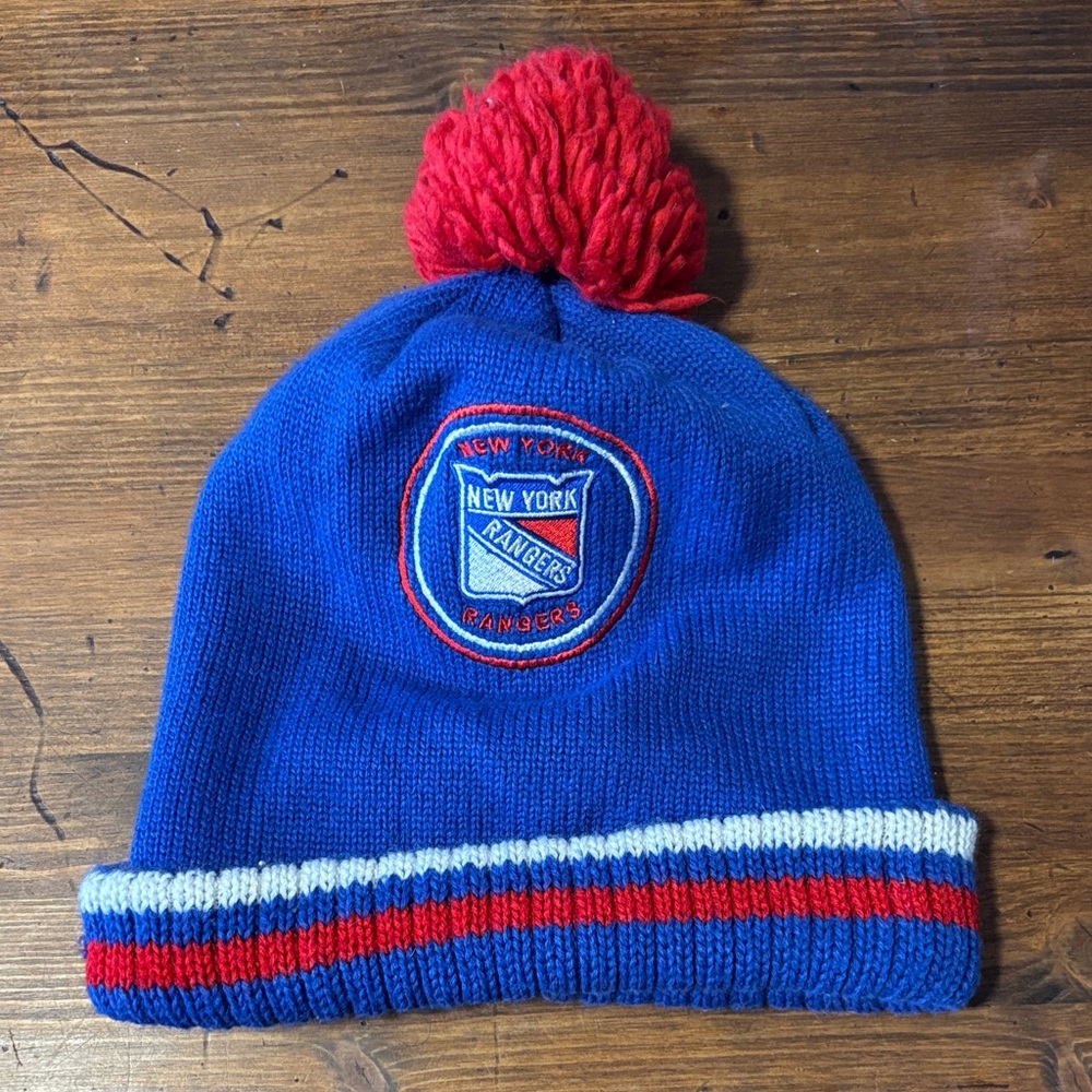 New York Rangers Knit Beanie